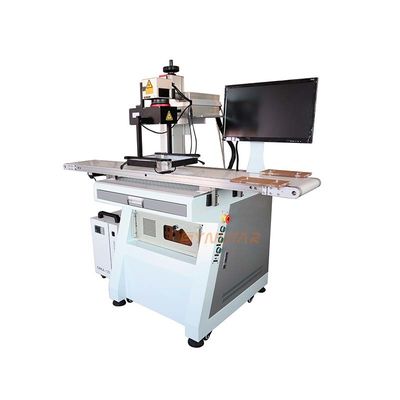 Machine de marquage laser automatique à 220 V 20 W Laser à fibre / UV / CO2