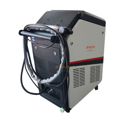 Machine de nettoyage au laser pulsé de 500 W pour éliminer les taches de peinture et d'huile