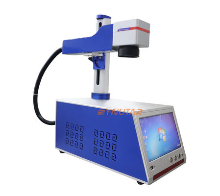 Petite machine de marquage au laser à fibre de bureau, gravure au laser portable de 100 W