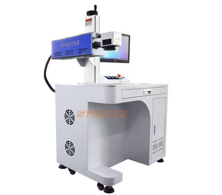 Machine de marquage au laser CO2 de 30W / 60W pour le système de refroidissement par air des tissus