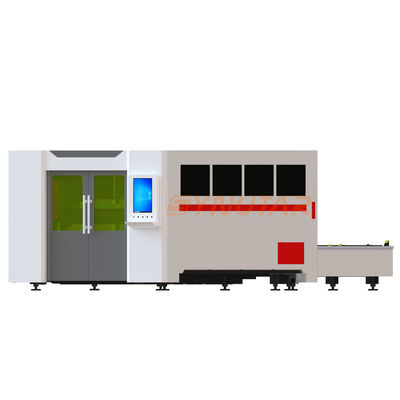 Machine de découpe laser à fibre Raycus de haute précision 3000W / 6000W / 8000W