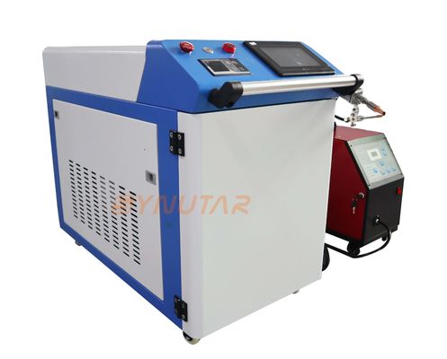 petite soudeuse laser à fibre portative 3000W automatique 3 en 1 machine de soudage laser