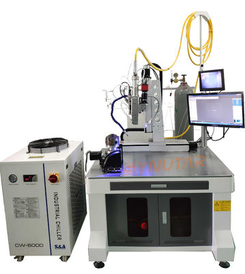Machine de soudage laser automatique à 4 axes 2000W / 3000W pour batterie au lithium