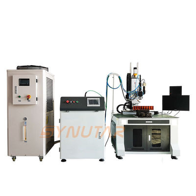 Machine automatique de soudage au laser à points en acier inoxydable 1064nm longueur d'onde
