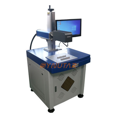 Machine de marquage laser 3D intégrée, machine de gravure laser métallique industrielle de 30 W