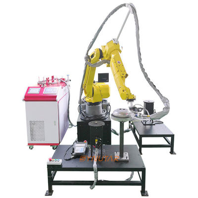 Machine de soudage laser automatisée de 4000W / 6000W avec bras robotique intelligent
