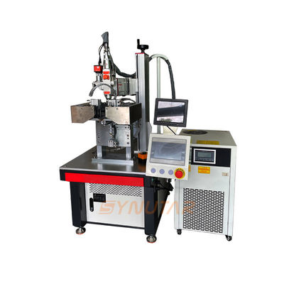 Équipement de soudage automatique au laser à fibre 380V / 50H Système de refroidissement par eau