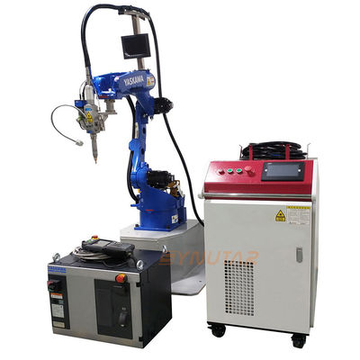Batterie automatique de stockage d'énergie / armoire de batterie au lithium Machine de soudage au laser à bras robot à six axes
