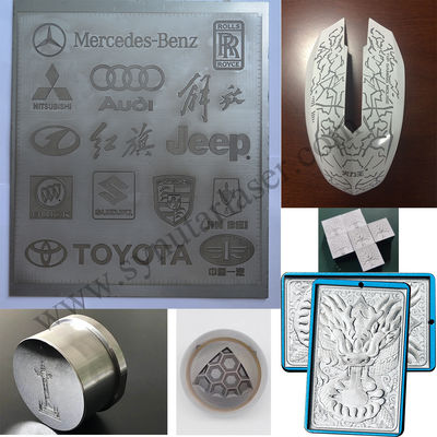 70W / 100W Machine de gravure au laser métallique Gravureuse à laser 3D incurvée