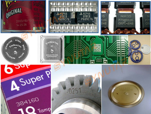 Machine automatique de marquage au laser UV 3W / 5W pour la date de production