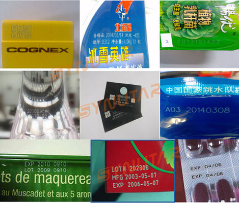 Machine automatique de marquage au laser UV 3W / 5W pour la date de production