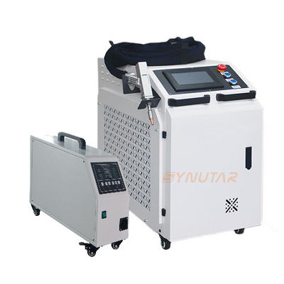 220V/50Hz 1064nm Machine de soudage au laser à fibre M2 &lt;1.2 refroidi à l'eau pour un nettoyage précis