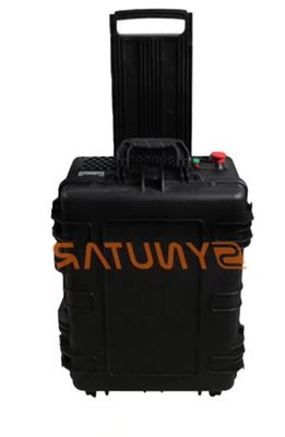 Machine de nettoyage laser portable de 100 W à fibre laser 1064 nm pour les travaux de numérisation