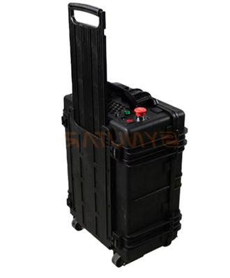 Machine de nettoyage laser à fibre à refroidissement par air portable avec une portée de balayage de 100 mm*100 mm