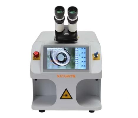 Soudeur laser de précision pour bijoux 150 kg Poids 0,2-2 mm Profondeur de soudage 1064nm Longueur d'onde laser