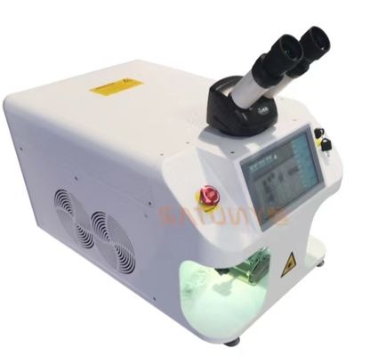 Machine de soudage laser de bijoux de précision avec diamètre de point laser de 0,2-2 mm précision de positionnement de 0,01 mm