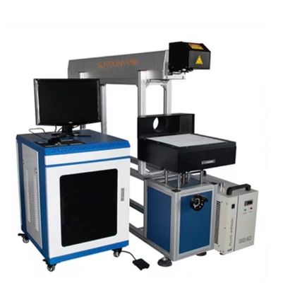 Machine de marquage laser de précision CO2 avec système de contrôle DSP de ligne de 0,01 mm
