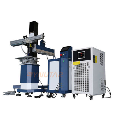 Puissance de contrôle informatique soudeur laser moule 20KW 1064nm refroidissement à l'eau 0,01mm précision