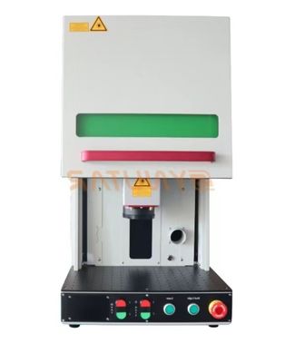 Machine de marquage laser à fibre de précision pour petits détails 20W-100W Système de refroidissement à l'air à puissance laser