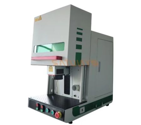 Machine de marquage laser à fibre de table refroidie à l'air de 1064 nm avec hauteur de caractère de 0,2 mm