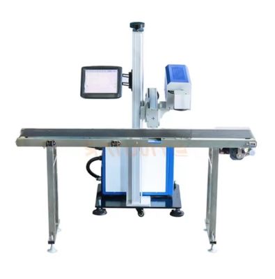Machine de marquage laser de précision CO2 avec puissance laser EZCAD de 100 W et système de refroidissement à l'eau