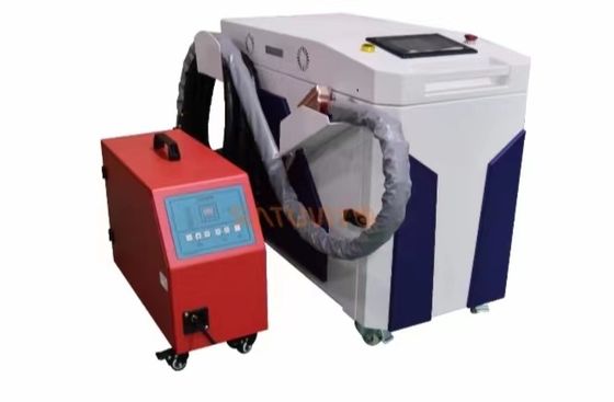 Précision 0,02 mm Positionner la machine de soudage au laser portable 2000W AC220V appareil portatif