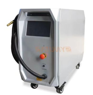 Machine de soudage laser à main à refroidissement par air Précision 0,1 à 20 ms Pulse 0,5 à 5 mm Profondeur de soudage
