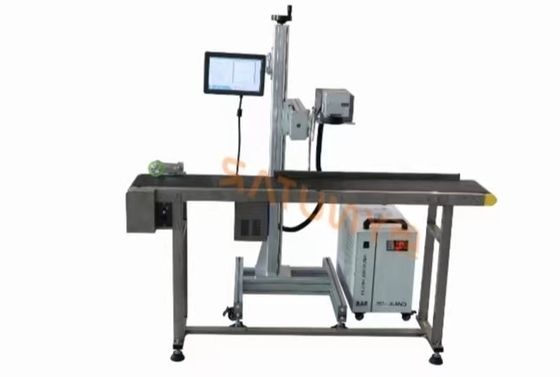 Machine de marquage laser UV 355nm à refroidissement par air compact pour un marquage de haute précision