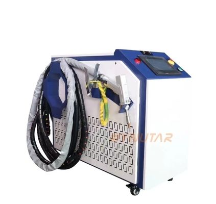Machine de soudage laser portative avec une profondeur de soudage de 0,5 à 5 mm et une fréquence d'impulsion laser de 1 à 50 Hz